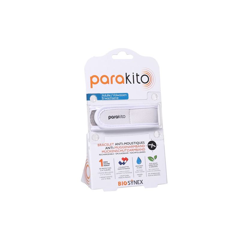 PARAKITO Armband Erwachsene weiss