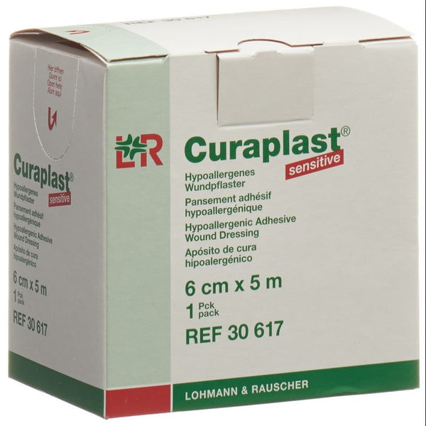 CURAPLAST Wundverband 6cmx5m hautfarbig Rolle