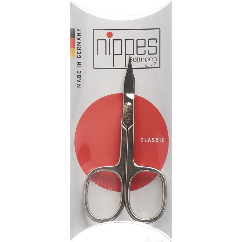 NIPPES Nagel- Hautschere 9cm Turmspitz vernick