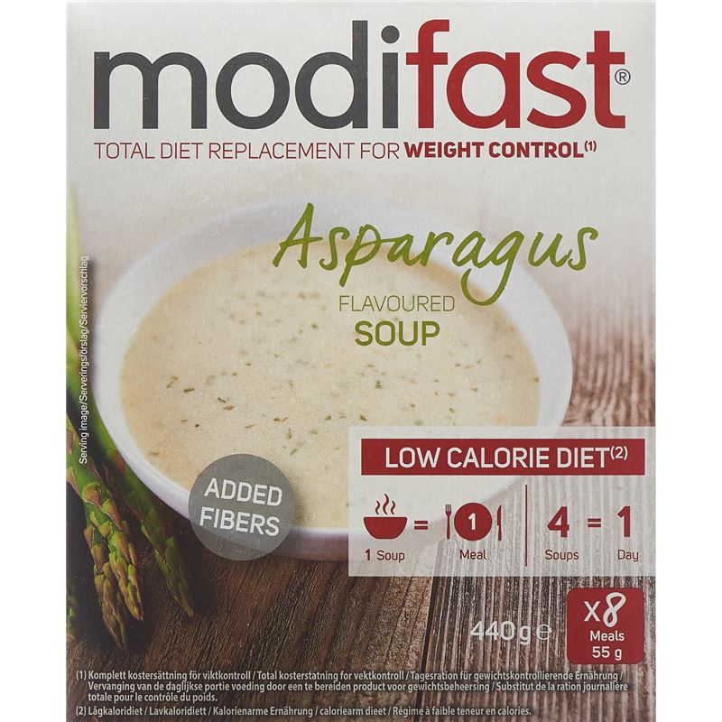 MODIFAST Suppe Spargel 8 x 55 g