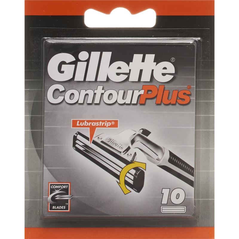 GILLETTE CONTOUR Plus Ersatzklingen 10 Stk