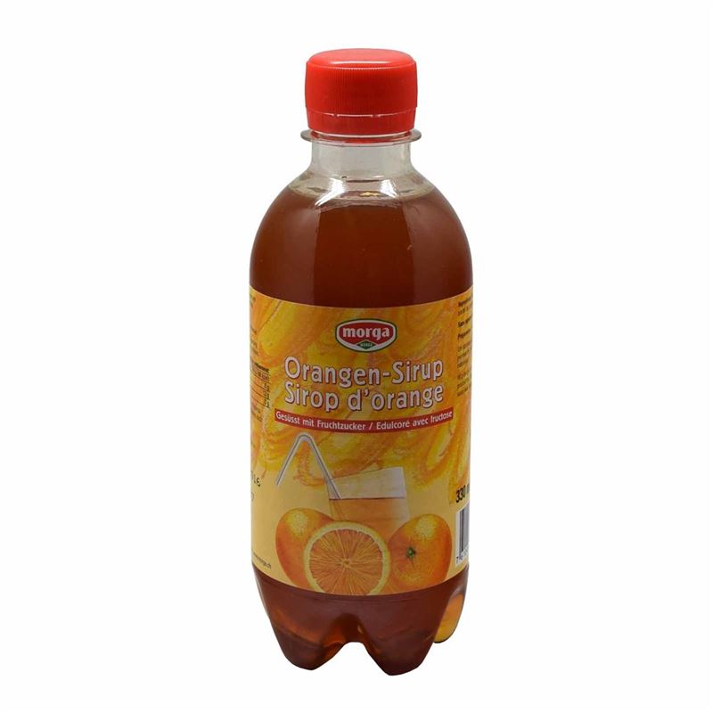 MORGA Orangen Sirup m Fruchtzuck 3.3 dl