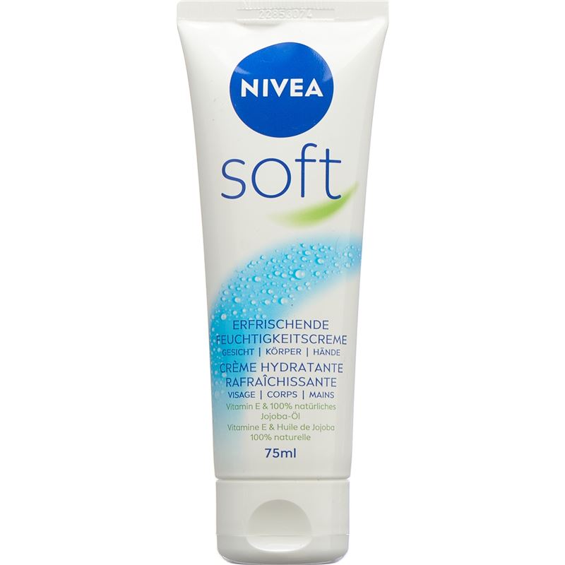 NIVEA SOFT Feuchtigkeitscrème (neu) Tb 75 ml