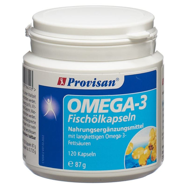 PROVISAN Omega 3 Fischöl Kaps Ds 120 Stk