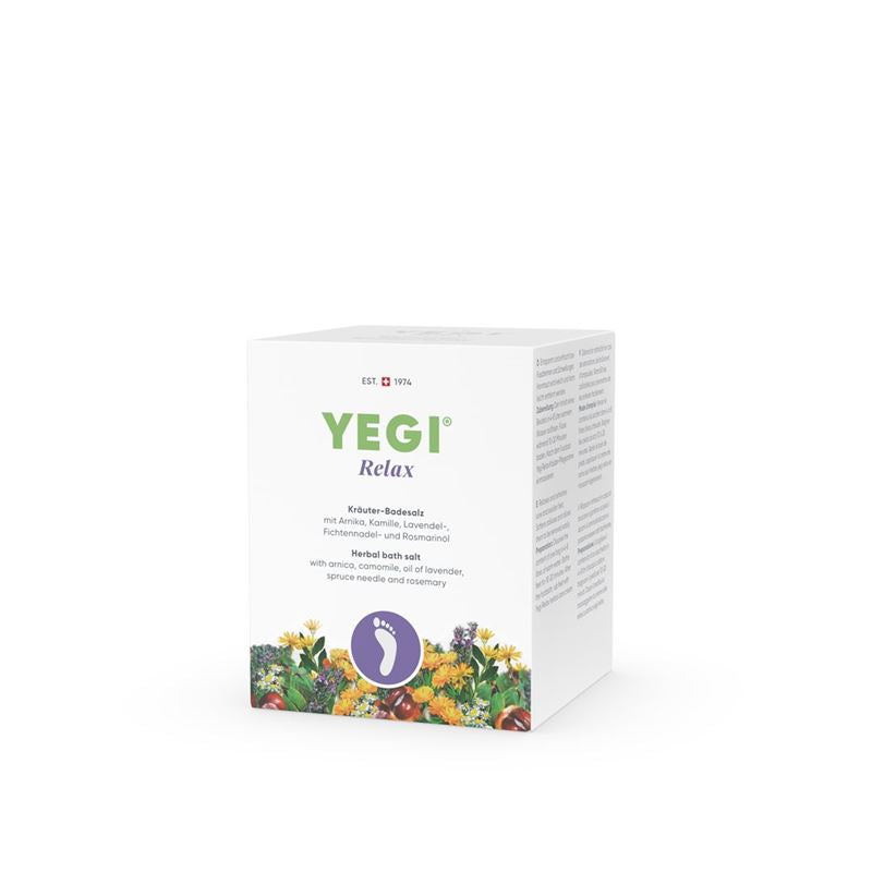 YEGI RELAX Kräuter Fussbadesalz 8 Btl 50 g