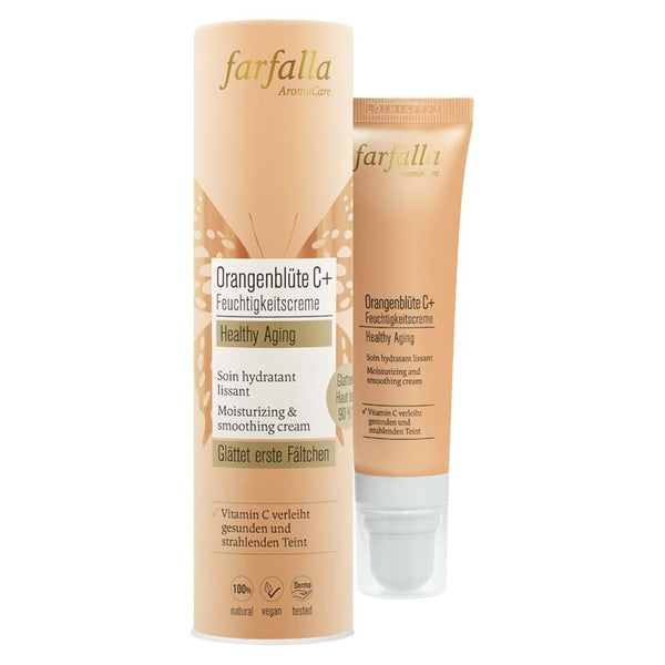 FARFALLA Orangenbl C+ Feuchtigkeitscreme Tb 30 ml