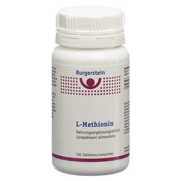 BURGERSTEIN L-Methionin Tabl 100 Stk