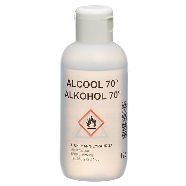 UHLMANN EYRAUD Alkohol 70 % Fl 125 ml