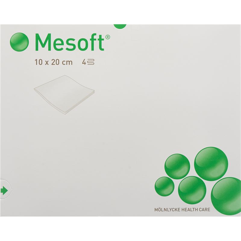 MESOFT NW Kompressen 10x20cm st 60 x 2 Stk