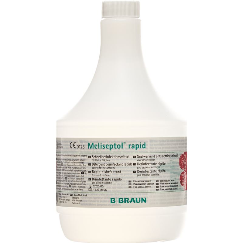 MELISEPTOL rapid Sprühfl ohne Aufsatz 1000 ml