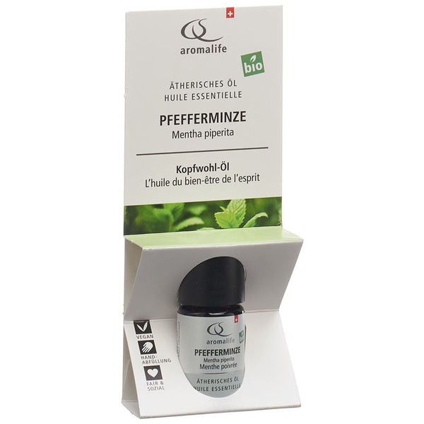 AROMALIFE TOP Pfefferminze Äth/Öl BIO Fl 5 ml