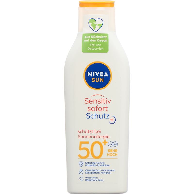 NIVEA Sun Sens Imme Prot Sonnenlot LSF50+ 200 ml