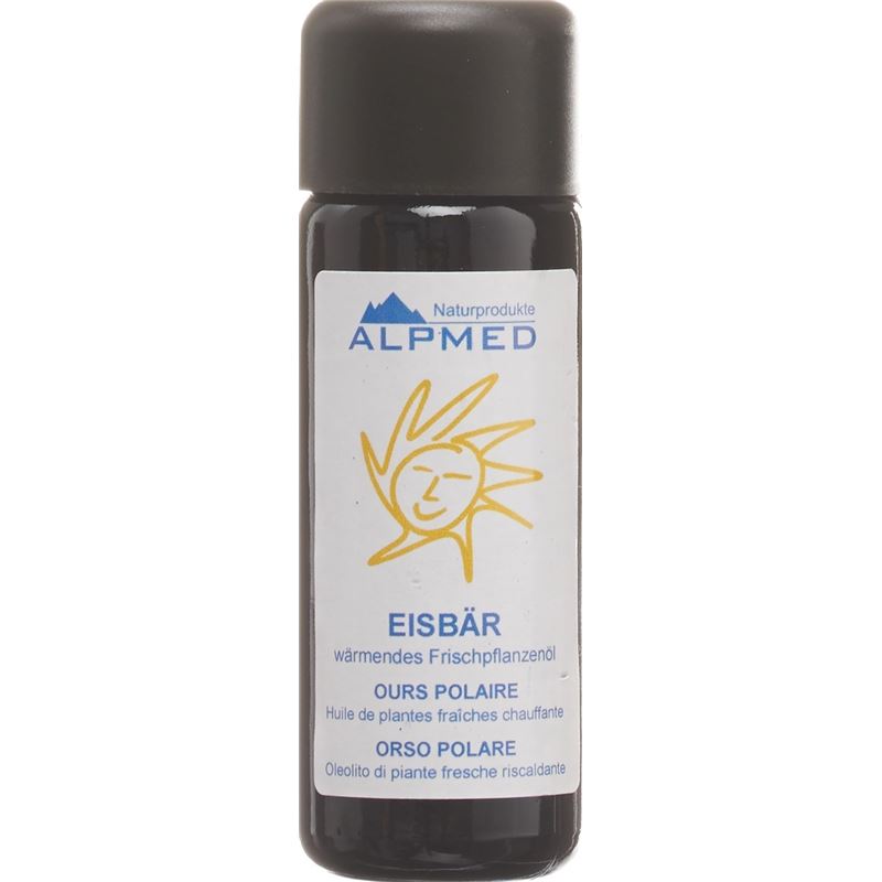 ALPMED Frischpflanzenöl Eisbär wärmend 50 ml