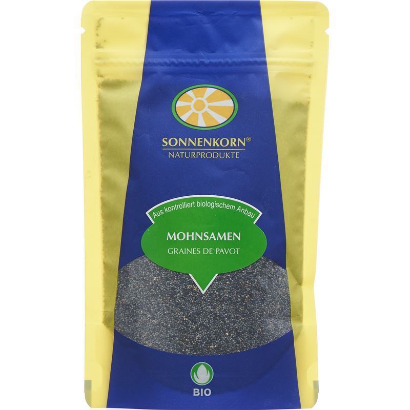 SONNENKORN Mohnsamen Bio 150 g