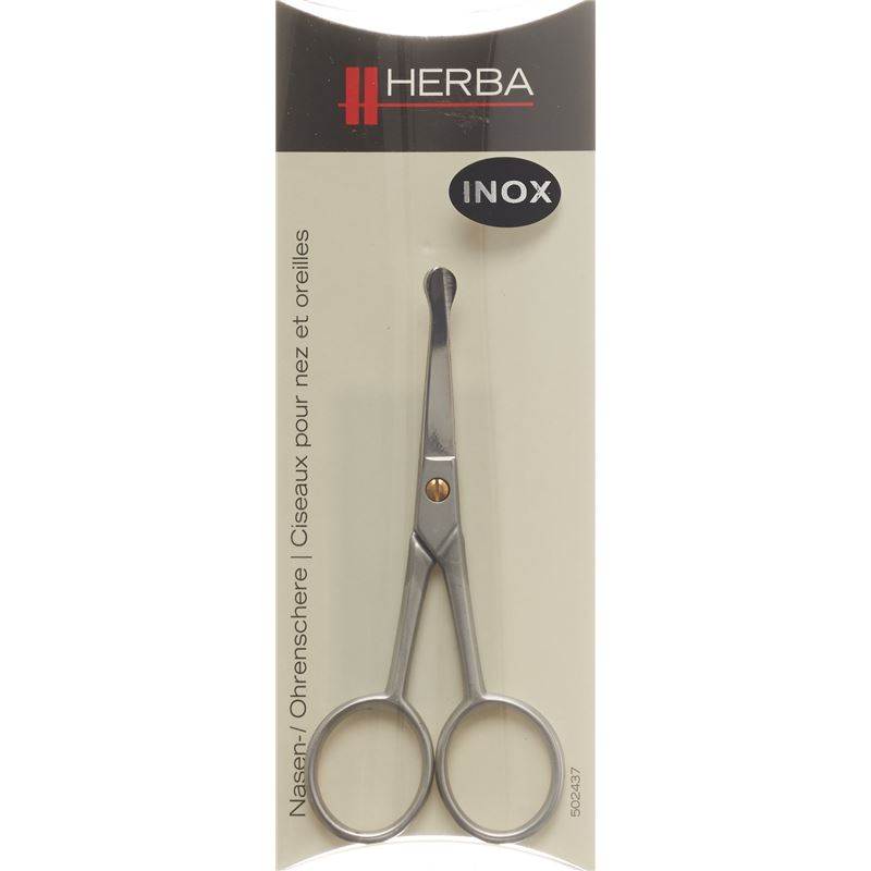 HERBA Nasen und Ohrenschere Inox