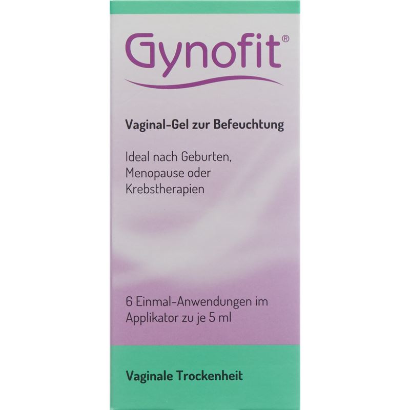 GYNOFIT Befeuchtungs-Gel Vaginalgel 6 x 5 ml