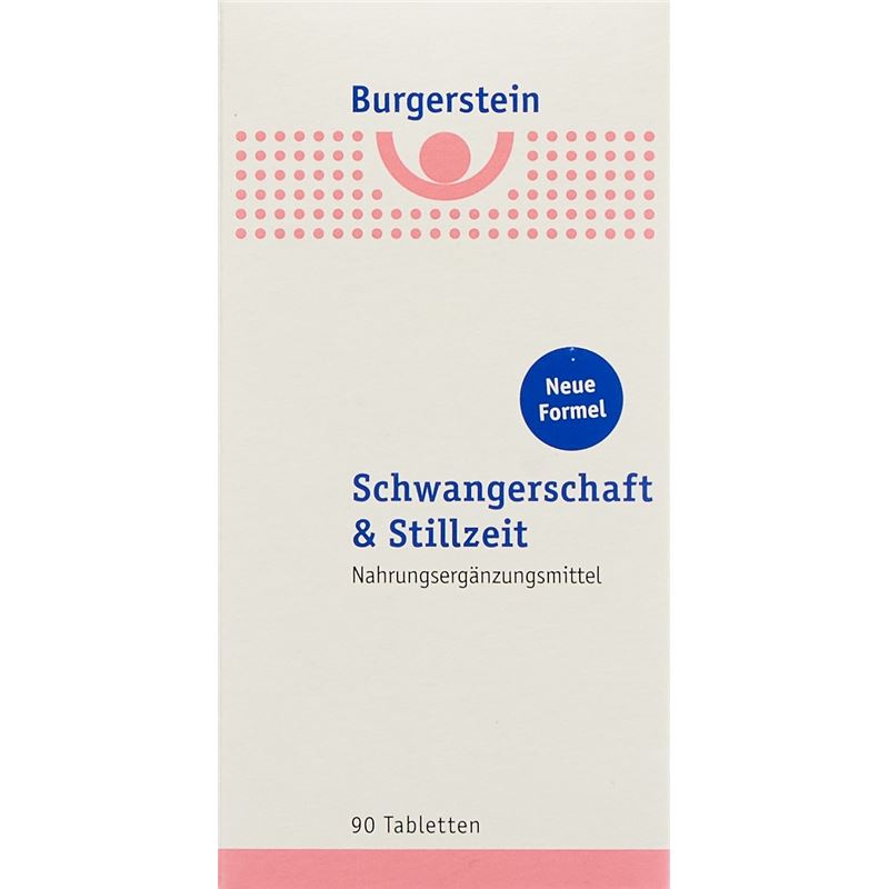 BURGERSTEIN Schwangerschaft&Stillzeit Tabl 90 Stk