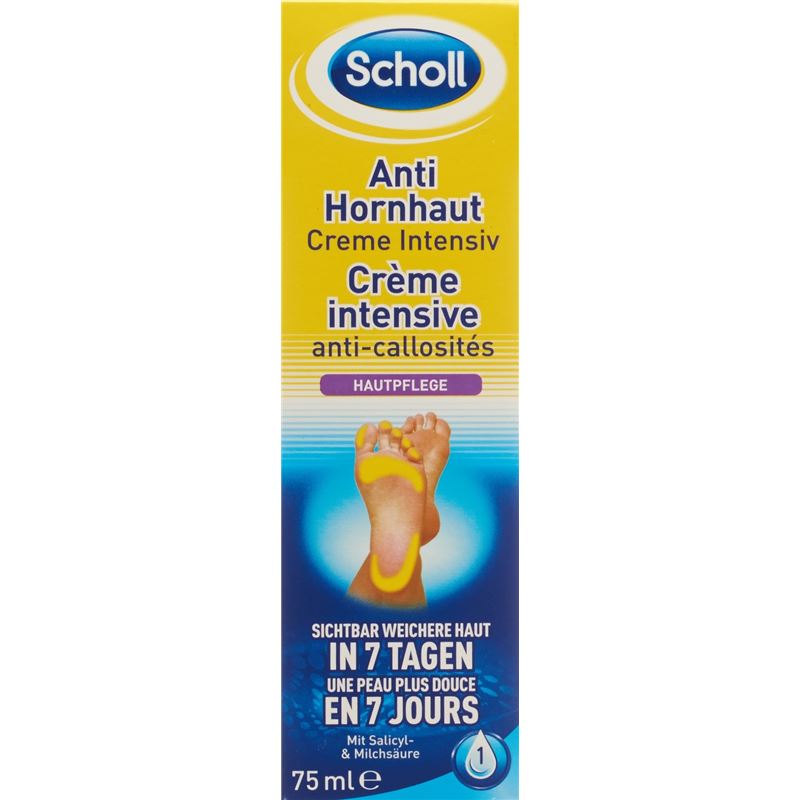 SCHOLL Anti-Hornhaut Creme Intensiv Tb 75 ml