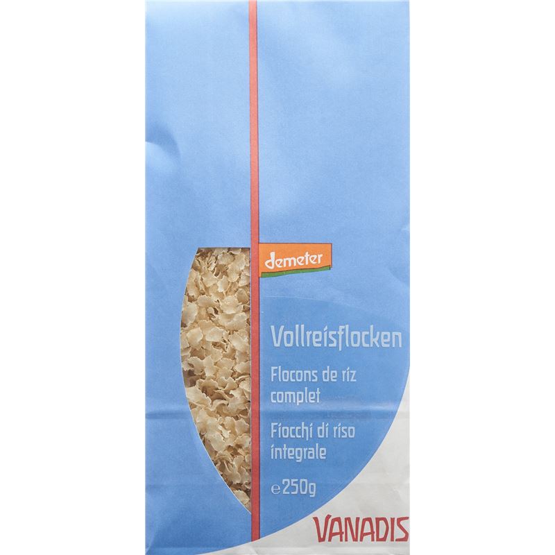 VANADIS Vollreisflocken Demeter Btl 250 g