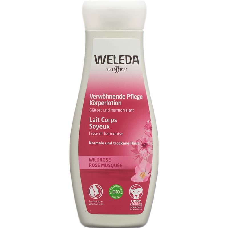 WELEDA Körperlotion verwöhnend Wildrose Fl 200 ml