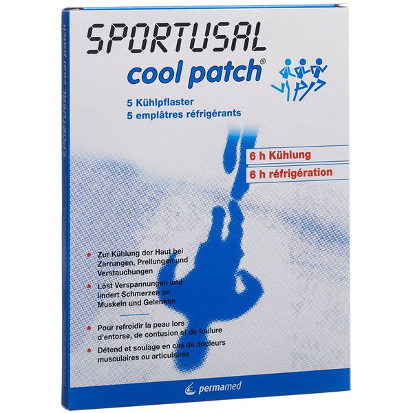 SPORTUSAL Cool Patch 5 Stk