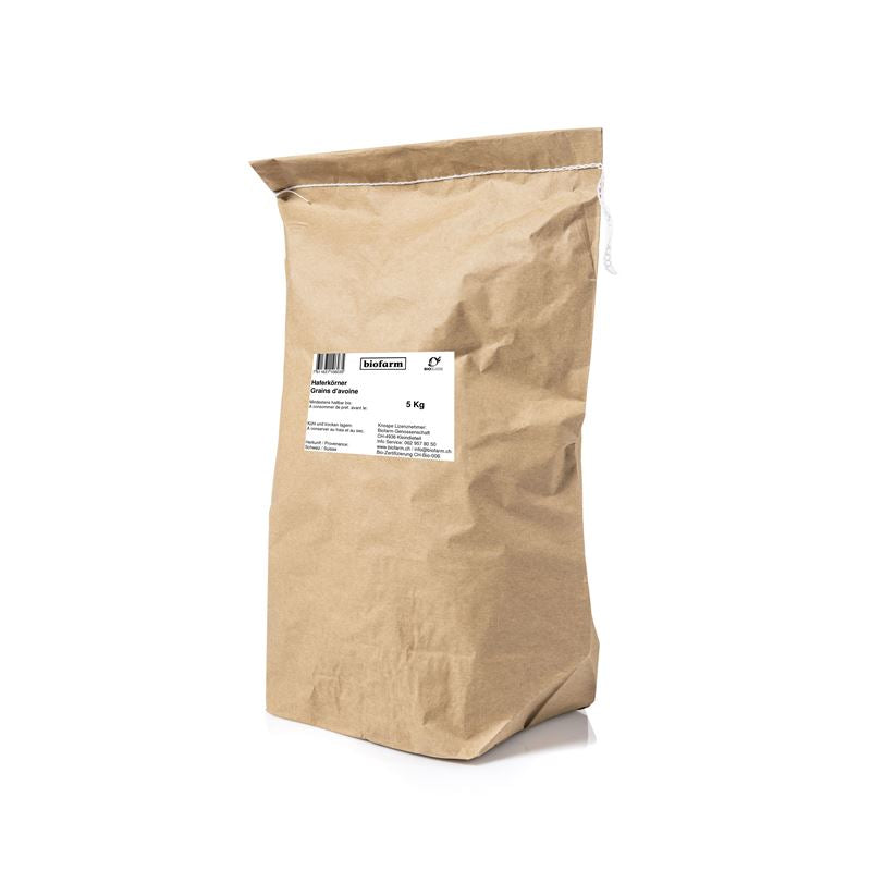 BIOFARM Hafer Knospe Sack 5 kg