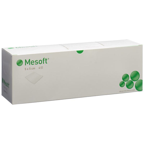 MESOFT NW Vlieskompr 5x5cm st 75 Btl 2 Stk