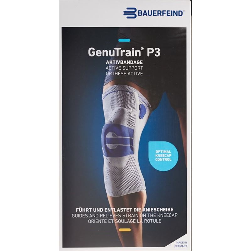 GENUTRAIN P3 Aktivbandage Gr5 rechts titan