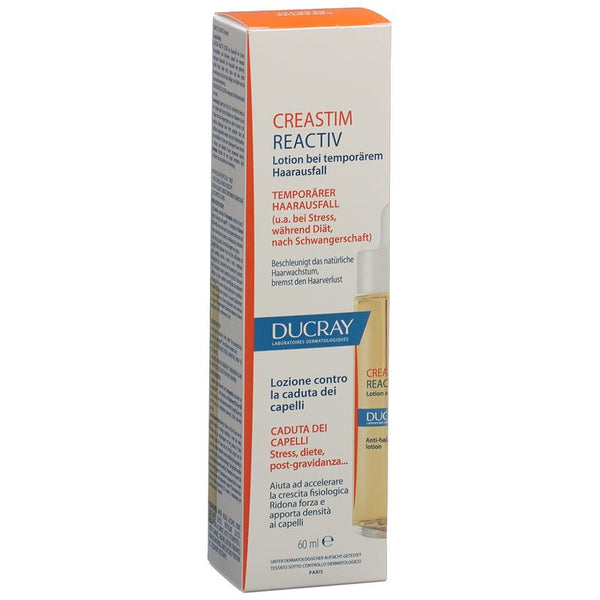 DUCRAY CREASTIM REACTIV Lot Haarausf Fl 60 ml