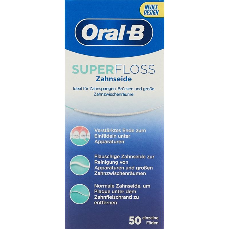 ORAL-B SuperFloss 50 Stk