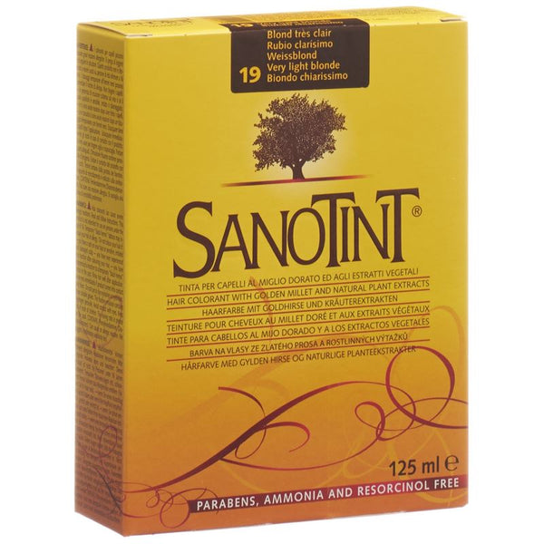 SANOTINT Haarfarbe 19 weissblond