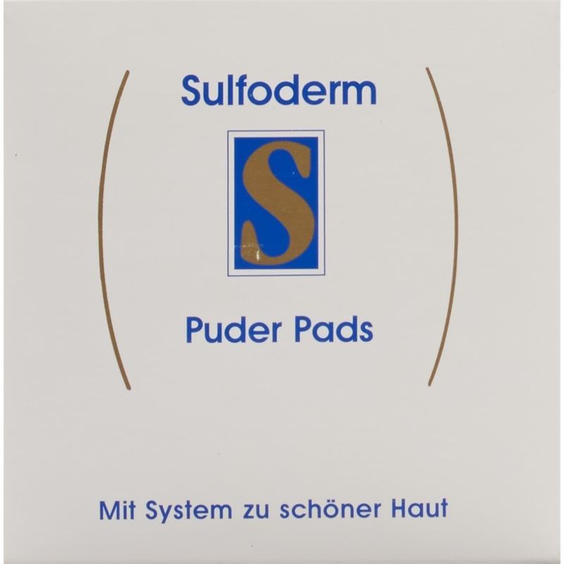 SULFODERM S Puder Pads 3 Stk