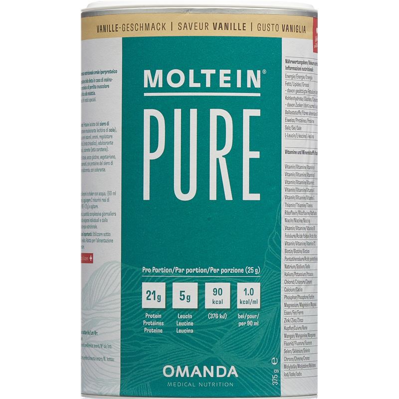 MOLTEIN PURE Vanille Ds 375 g