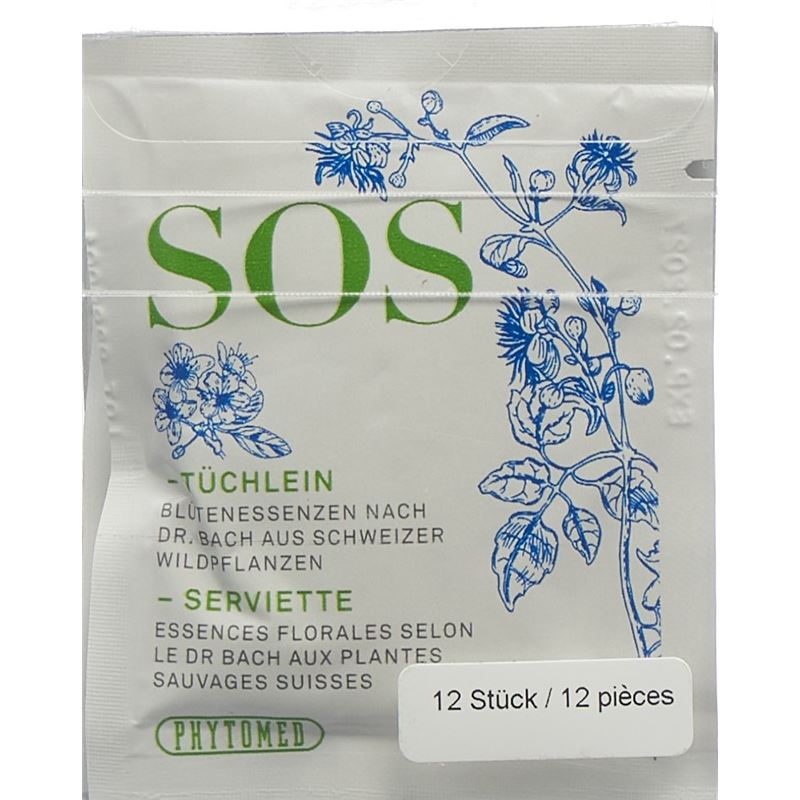 PHYTOMED SOS Tüchlein 12 Stk