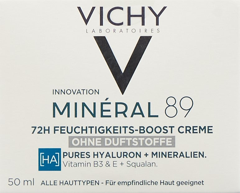 VICHY Minéral 89 Creme reichhaltig ohne Parf 50 ml