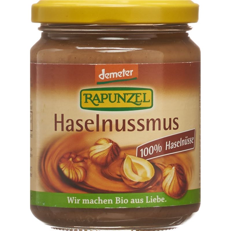 RAPUNZEL Haselnussmus Glas 250 g