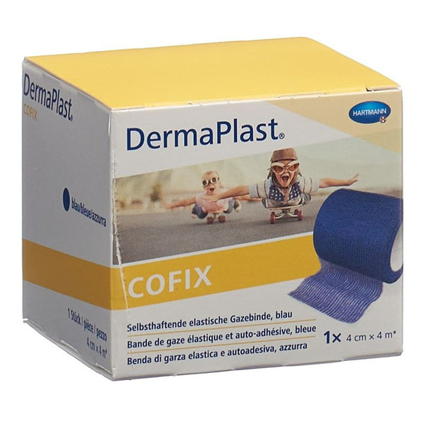 DERMAPLAST CoFix 4cmx4m blau