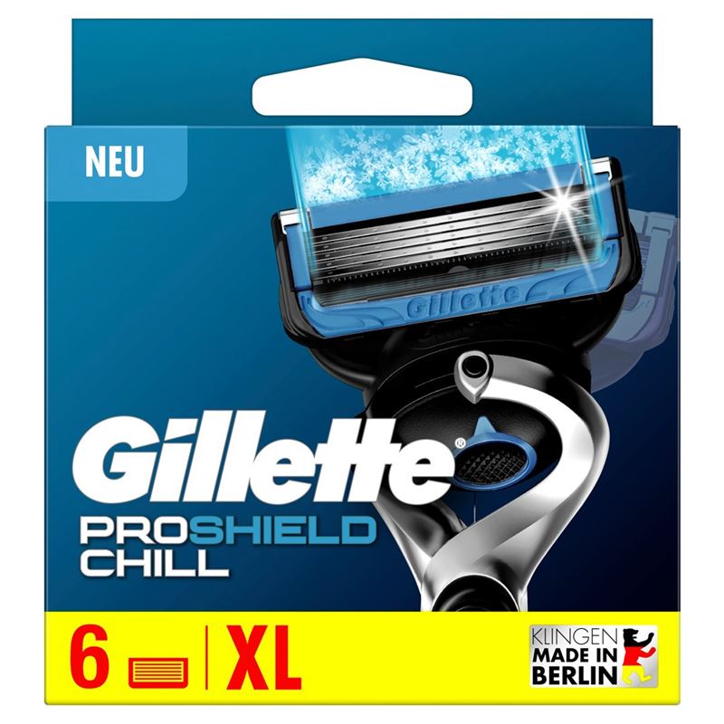 GILLETTE ProShield Chill Klingen (n) 6 Stk