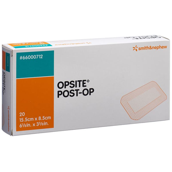 OPSITE POST OP Folienverb 15.5x8.5cm ster 20 Btl