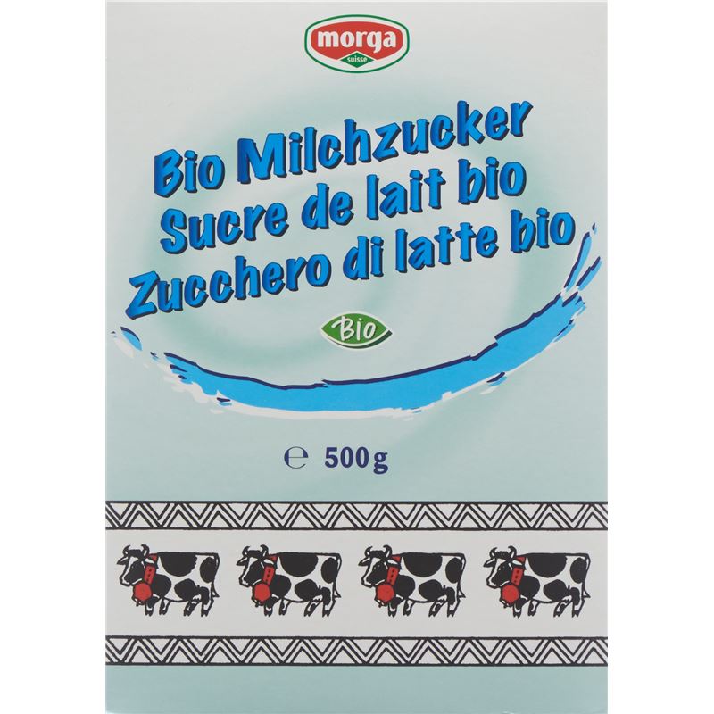 MORGA Milchzucker Bio 500 g