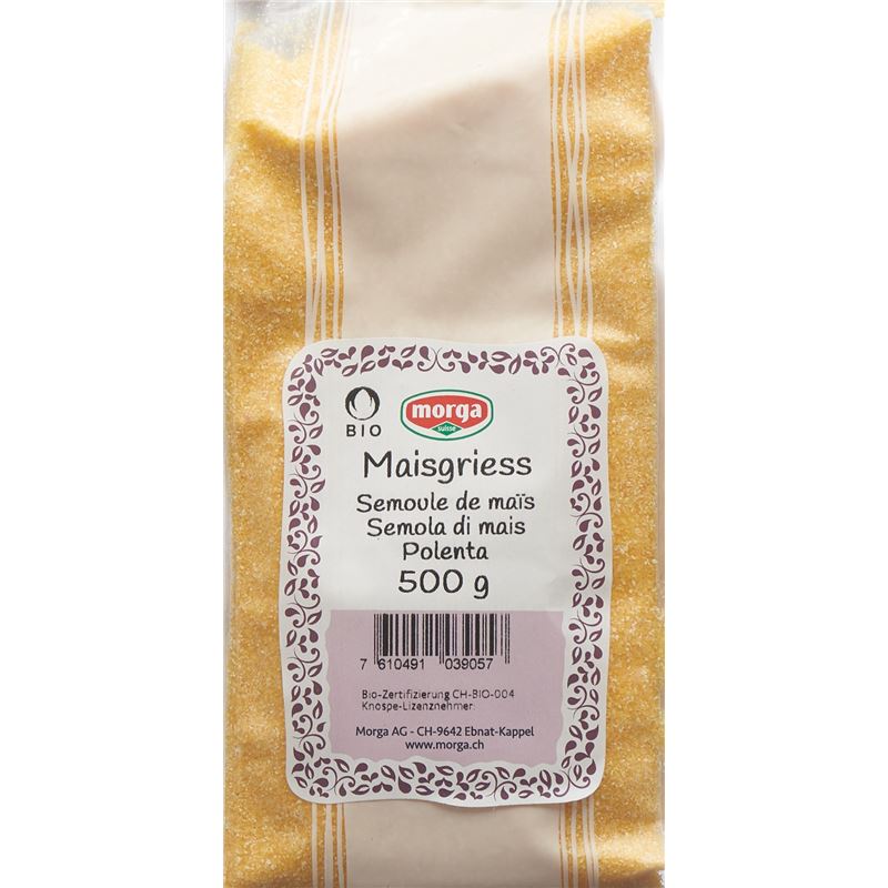 MORGA Maisgriess Knospe 500 g