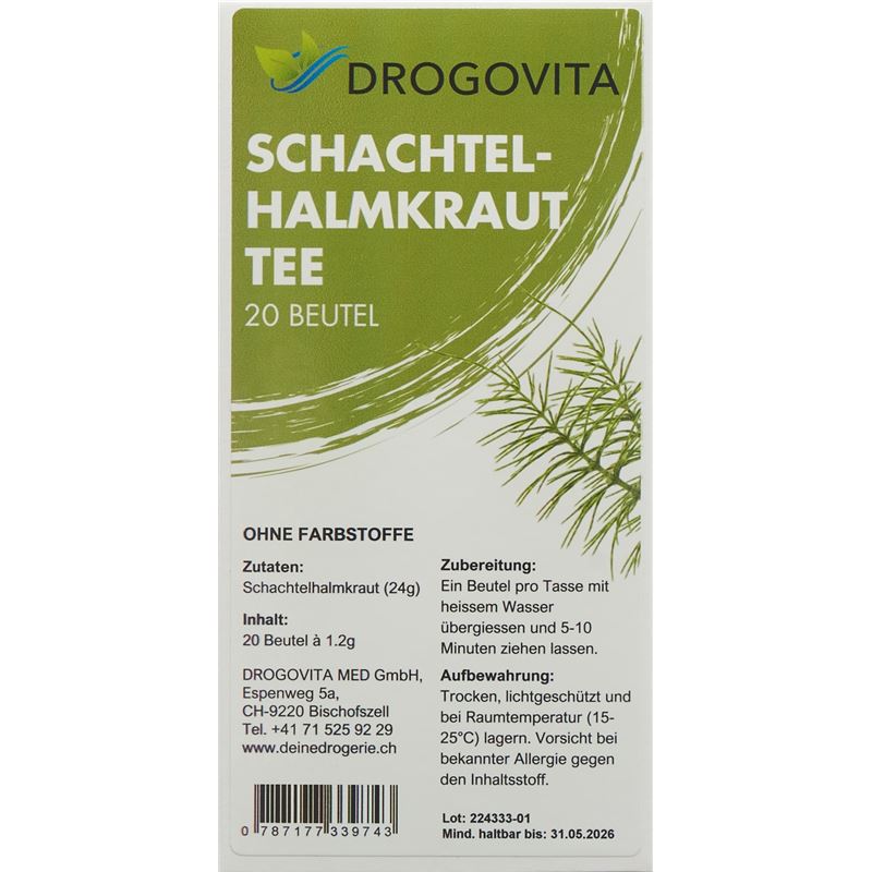 DROGOVITA Schachtelhalm Tee Btl 20 Stk