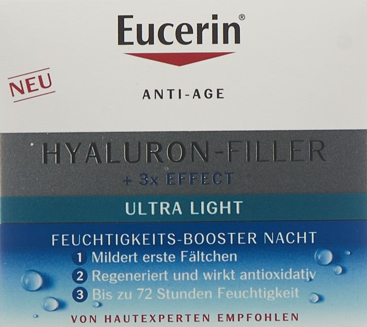 EUCERIN HYALURON-FILL Feuchtig-Booster Nacht 50 ml