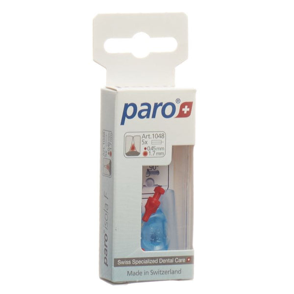 PARO Isola F 1.7mm xxxx-fein rot zyl 5 Stk