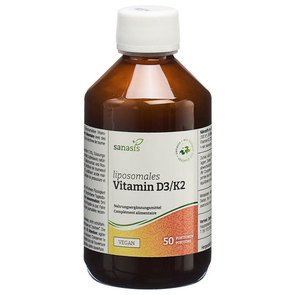 SANASIS Vitamin D3/K2 liposomal Fl 250 ml