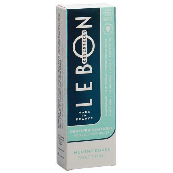 LEBON ESSENTIELS Zahnpasta mild Minze Bio 80 ml