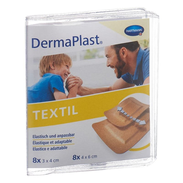 DERMAPLAST Textil Centro Strip ass hautf 16 Stk