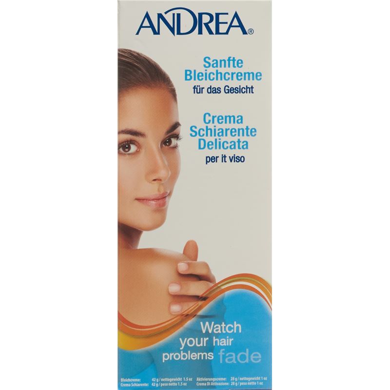 ANDREA Creme bleach Gesicht 2 Tb 42 g