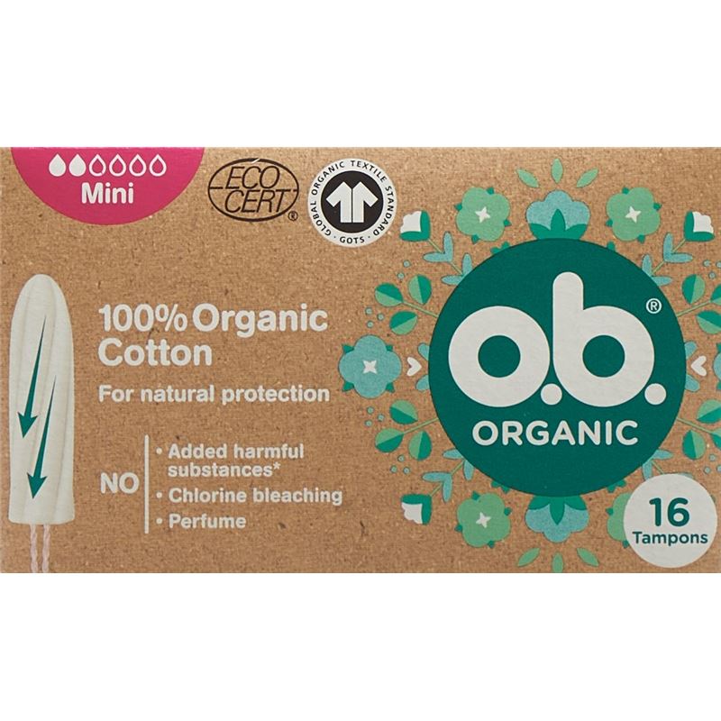 OB Organic Mini Box 16 Stk