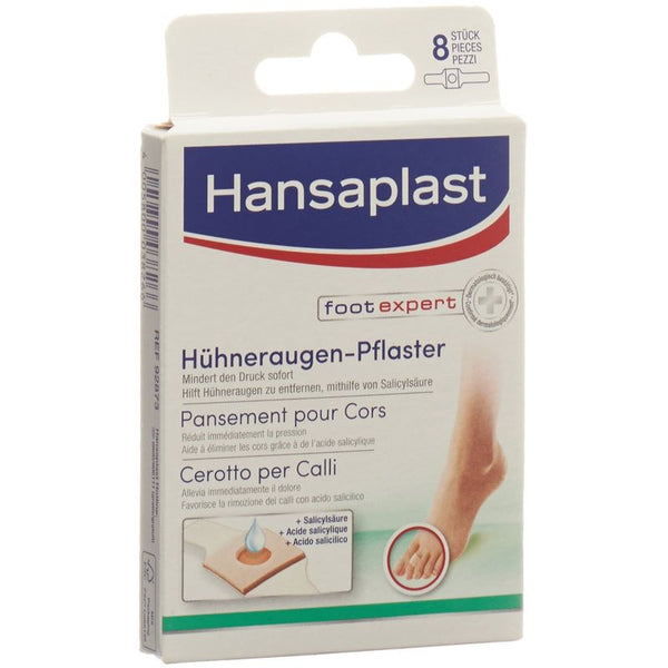 HANSAPLAST Footcare Hühneraugenpflaster 8 Stk